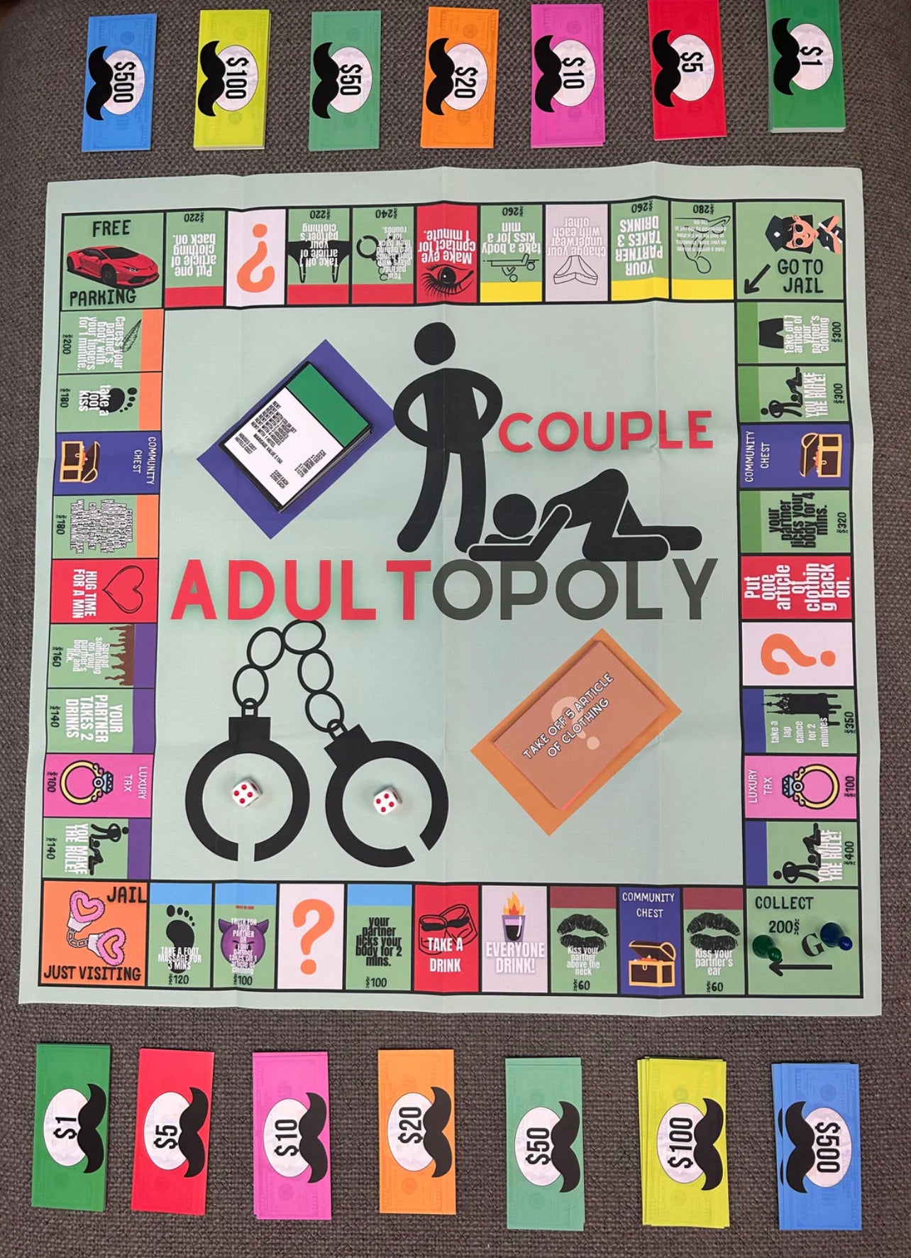 Adultopoly Game