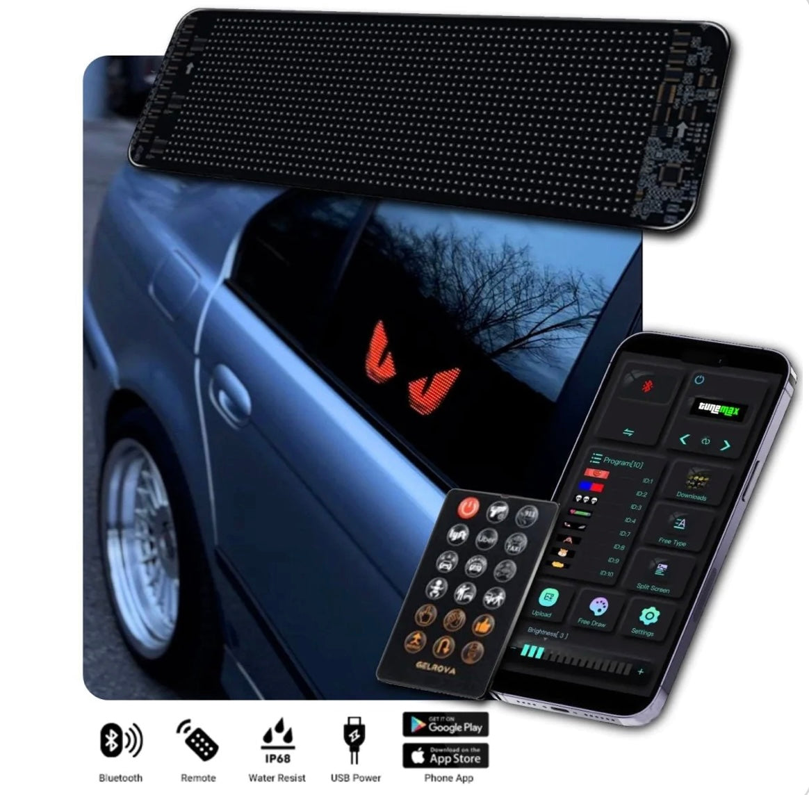 Car Led Panel™️ (Customisable) – Anna Finds