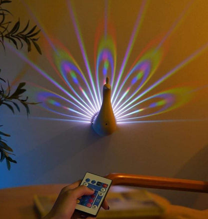 Peacock Lamp